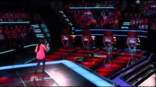 Mayra Alvarez "Human Nature" The Voice USA Season 7 Episode 5