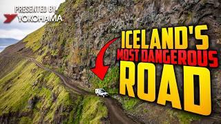 We DROVE ALONG a cliff in Iceland - F622 / Svalvogavegur Overlanding - Presented by Yokohama Tire