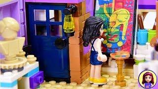 Building Emma an Artist's Loft - Custom Renovation from Lego Friends Art Studio Part 1