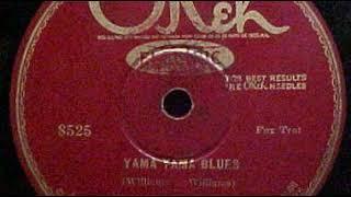 Clarence Williams' Washboard Four "Yama Yama Blues" (New York, 11-25-1927) Okeh 8525