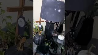 Handmade Ornate Coffin Lamp Bases and Lamp Shades - Rigore Morti - Afterlife Crypt - #shorts