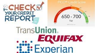 Credit Score Check - How to Check Your Credit Score Online |  TransUnion | Equifax | Experian |