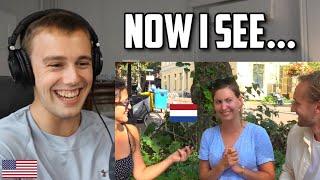 American Reacts to "What are the Dutch Really Like?"