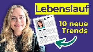 Lebenslauf 2024: Das ist neu und gehört unbedingt rein!