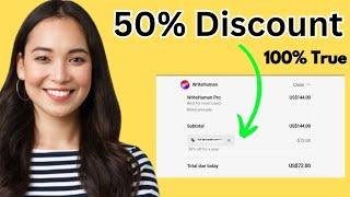 Writehuman Ai Discount Code | Writehuman Ai Promo Code | Writehuman Ai  Coupon Code