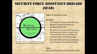 Breaking Doctrine: Security Force Assistance Brigade (SFAB)