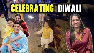 Diwali Celebrations in England with Full Family 🪔🪔| Indian Family in UK 