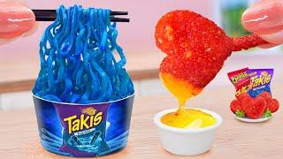 Tasty Cheetos Chicken Lollipop and Takis Noodles Recipe - Mini Yummy Cooking Real Food by Mini Yummy