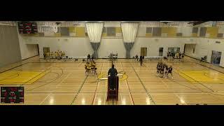 Steinbach Regional Secondary School vs Gr9 Girls Black vs Gr9 Girls Gold Mens Freshman Volleyball