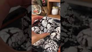 Chocolate Crinkle Cookies ️ | 크리스마스 베이킹! 초코 크링클 쿠키