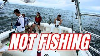 WE WENT FISHING DURING A HURRICANE STORM SURGE | 2000 Pursuit 3400 BOAT RESTORATION