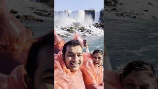 Coffee by the falls to rainbow & night lights pure magic  #youtubeshorts #ytshorts #canada #niagara