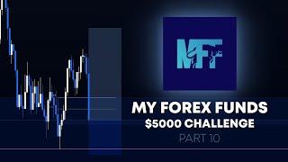 My Forex Funds $5000 Evaluation - Part 10 - Short but sweet...