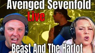 reaction to Avenged Sevenfold - Beast And The Harlot | Live In The LBC | THE WOLF HUNTERZ REACTIONS