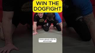 BJJ BEGINNER MISTAKE  with DOG FIGHT POSITION #bjj #jiujitsu
