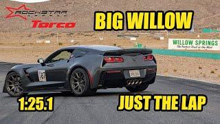 Willow Springs - Big Willow - 1:25.1 - C7 Corvette