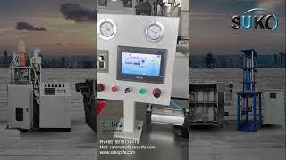 Production operation demonstration of SuKo fully automatic Teflon PTFE Gasket molding machine