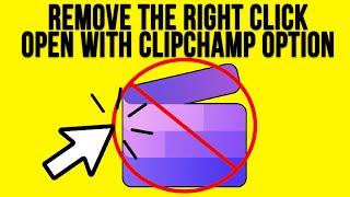 How to Add or Remove the Edit with Clipchamp Right Click Context Menu Item in Windows