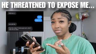 MY EX THREATENED TO EXPOSE ME IF I TOLD ANYONE WHAT HE DID TO ME + RECIEPTS | STORYTIME