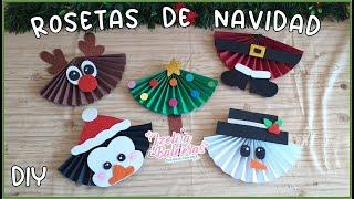 Rosetas de navidad - Adornos de Navidad