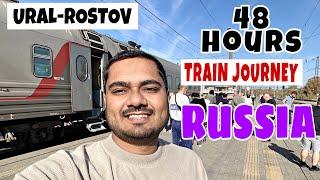 48 hours train journey Russia Ural - Rostov #trainrussia #travelvlog #ural #rostov #raailwayrussiA