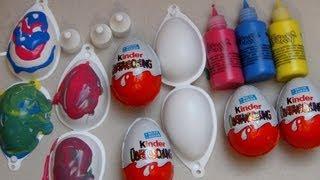 Kinder Surprise Egg [Easter Egg Painting Set]