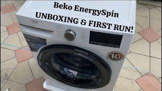 Beko EnergySpin: UNBOXING & First run!