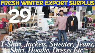 Winter Export Surplus Clothing | High Quality Winter Wears | Cheapest Winter. Clothing Warehouse.