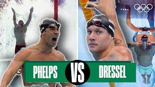 Michael Phelps  Caeleb Dressel - 100m Butterfly | Head-to-head