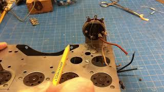 Mid 1930's Clinton Marshall TRF Radio Part 4 of X Cabinet Cleaning and Capacitor Check