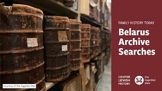 Family History Today: Belarus Archive Searches