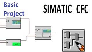 Basic project and simple program in SIMATIC CFC | SIEMENS PCS7 | STEP 7