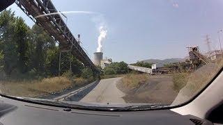 Megalopoli to Isaris (rural and mountain road driving, Greece) - onboard camera