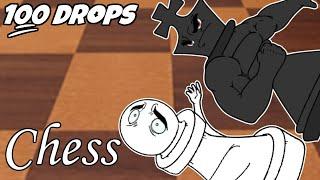 100 Drops - [Chess]