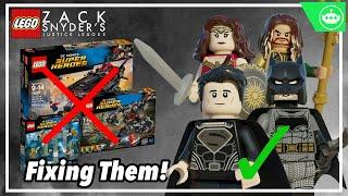 LEGO | Zack Snyder’s Justice League! (Fixing the sets!)