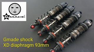 Gmade XD diaphragm shock 93mm build / 지메이드 xd 다이어프램 쇽 조립