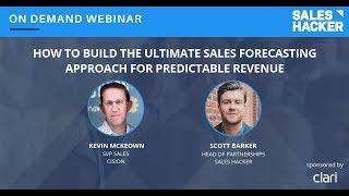 How to Build the Ultimate Sales Forecasting Approach for Predictable Revenue