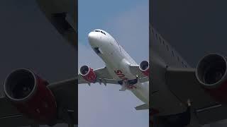 Austrian Airbus A320! Düsseldorf Airport Spotting #shorts