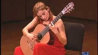 Ana Vidovic plays Asturias at  the New York Guitar Festival