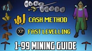 Old School RuneScape In-depth 1-99 Mining Guide - P2P/F2P