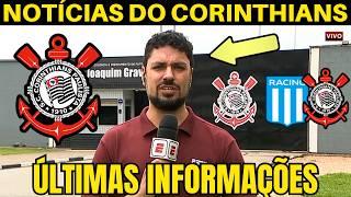 AS ÚLTIMAS INFORMAÇÕES DO CORINTHIANS DESTA TERÇA FEIRA À NOITE.