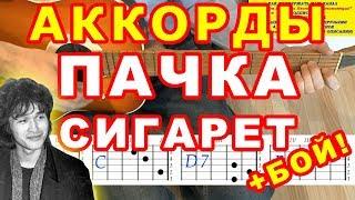 Пачка сигарет | Аккорды + Бой | Цой Кино | Разбор песни на гитаре видео