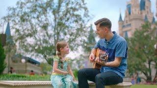 A Whole New World, Disney's Aladdin - 4-Year-Old Claire Crosby and Dad