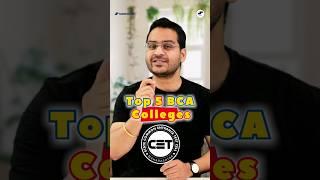 MAH CET 2024 Top BCA Colleges! MAH CET BCA Best Colleges#shorts #bca #mhtcet #mahcet #cet #2024