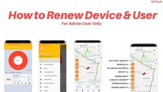 How to Renew Device & User | Extend Expiry | Easy Tutorial | Tracking Software| SeTrack GPS