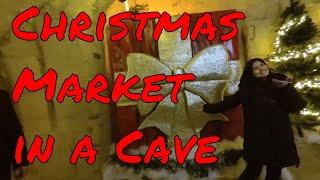 Christmas market in caves (Valkenburg, Netherlands)