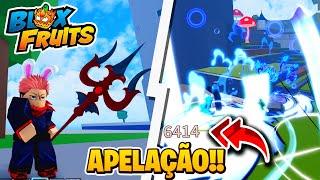 CAÇANDO com TRIDENTE DRACÔNICO no BLOX FRUITS!!