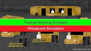 Airsoft and Airgun Tactical Shooting Laser Target Simulator - Virtuascore Simulators