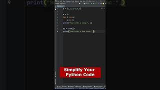 SUM Function. Simplify your Python Code