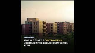 Local University In Pakistan Sacks Lecturer For Objectionable Exam | Developing | Dawn News English